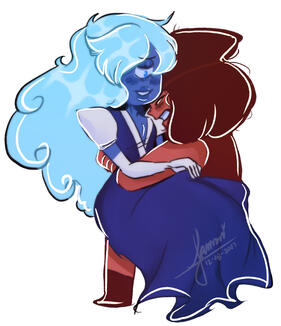 Sapphire and Ruby Fanart